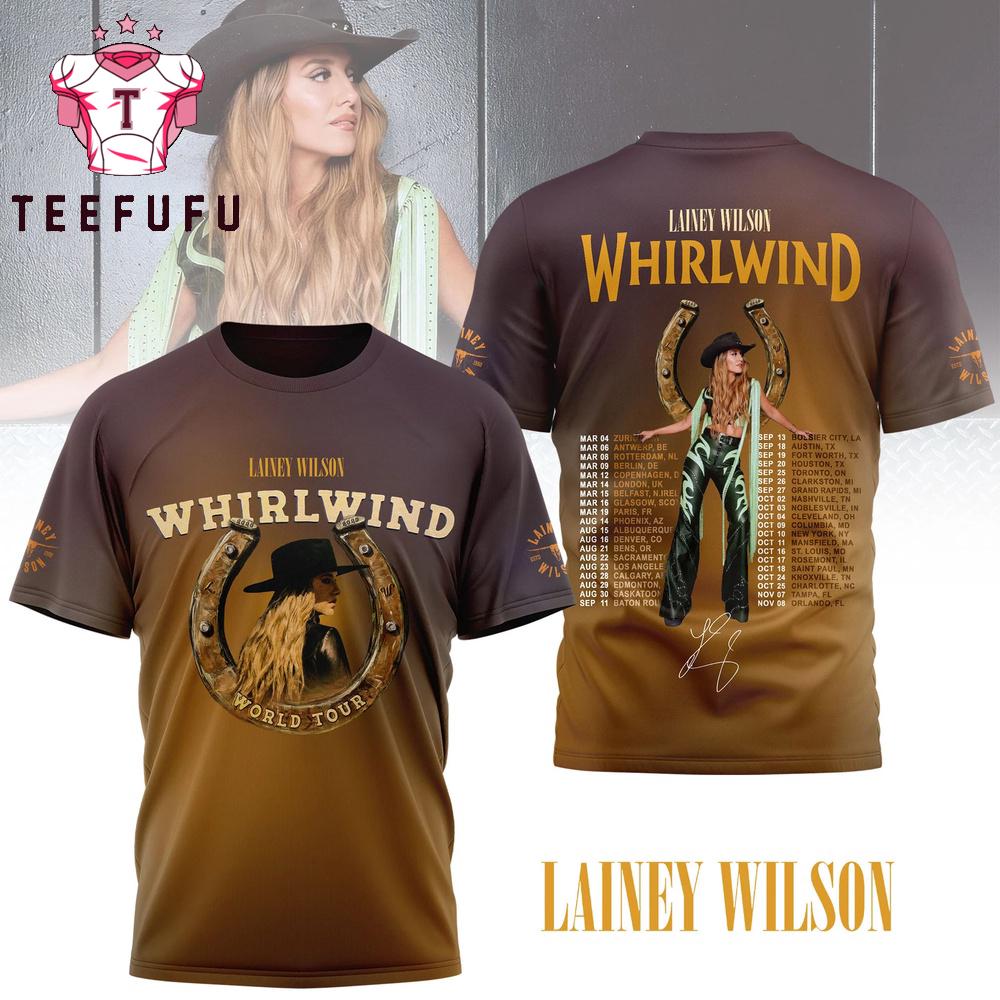 Lainey Wilson 2026 World Tour Limited T Shirt