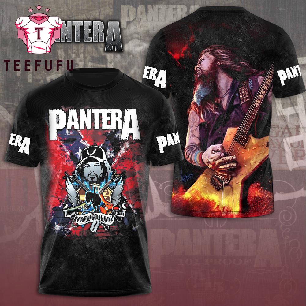 Pantera 2025 World Tour Edition 3D Printed T-Shirt