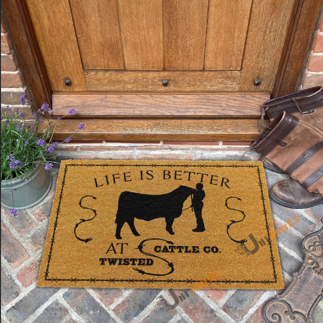 Custom Coir Doormat for Caryn Smart