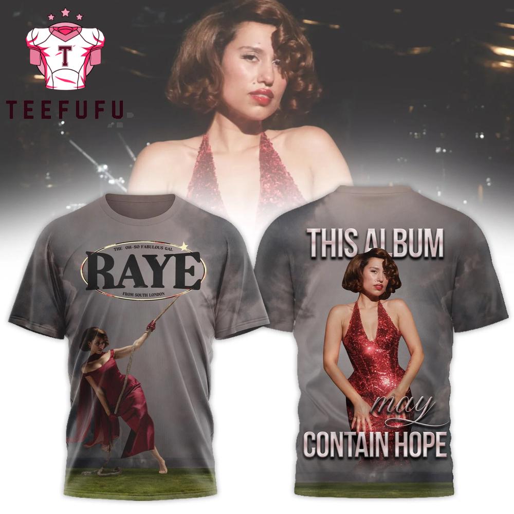 Raye This Album May Contain Hope 2026 T Shirt
