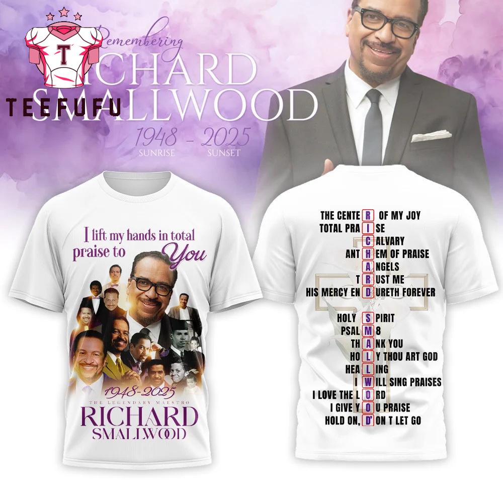 Remembering Richard Smallwood 1948-2025 T Shirt