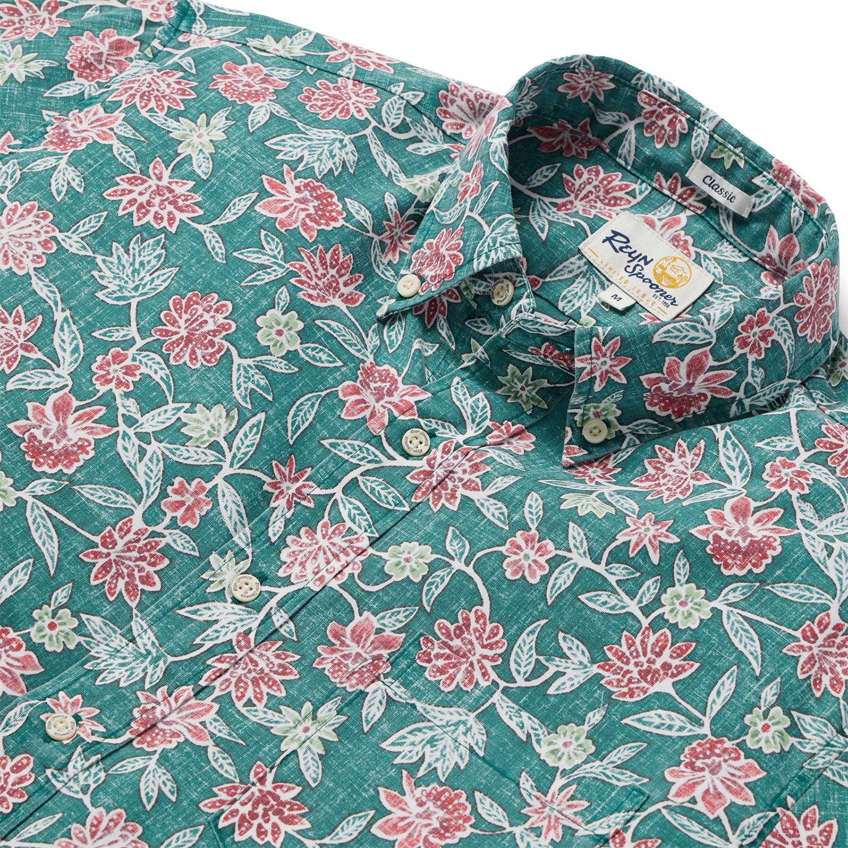 Sentosa - Bayberry Short Sleeve Hawaiian Shirt