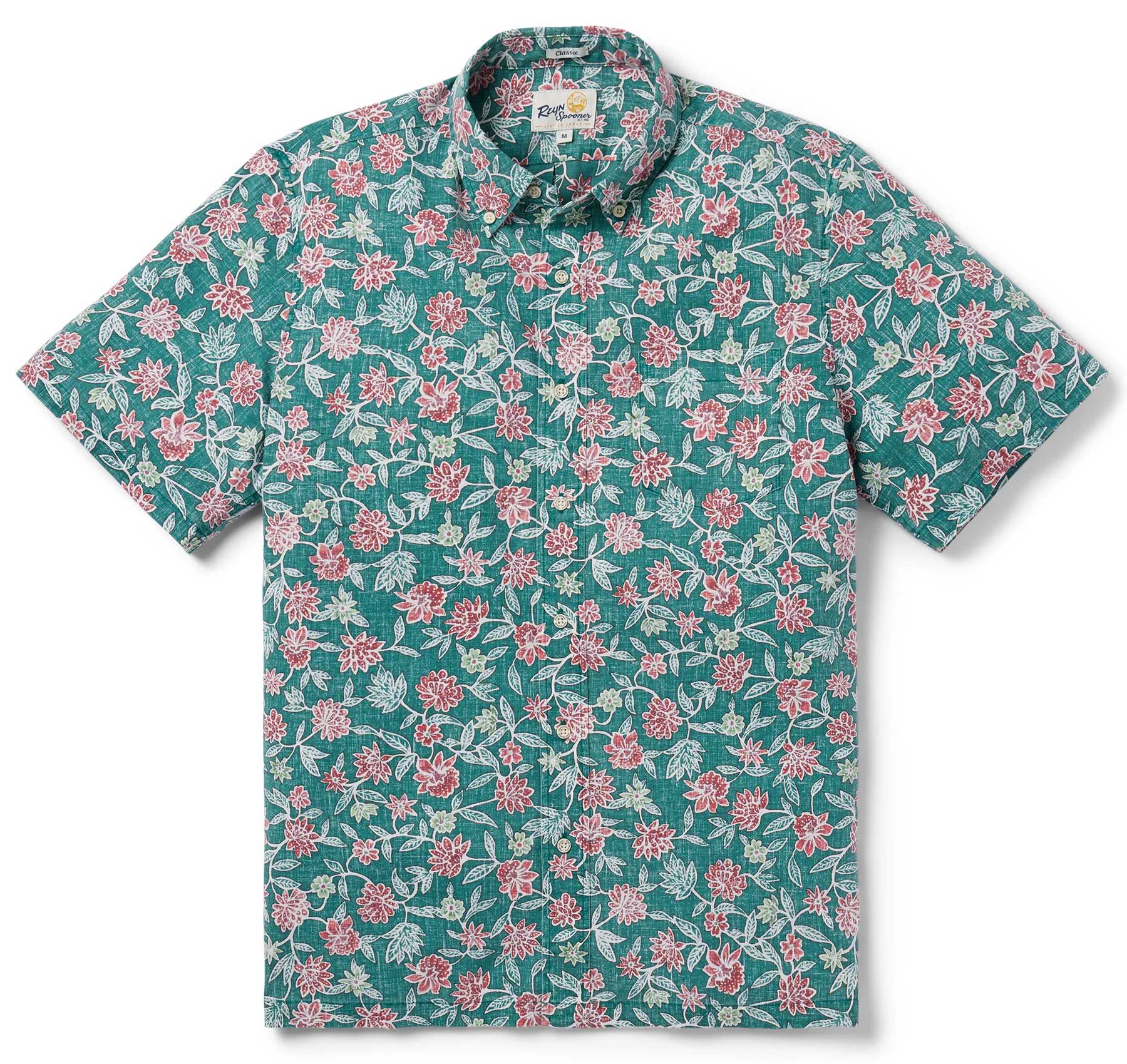 Sentosa - Bayberry Short Sleeve Hawaiian Shirt