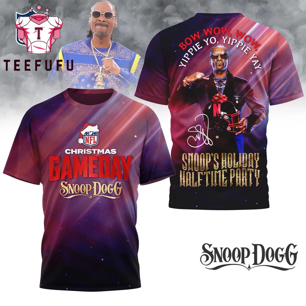 Snoop Dogg 2026 Gameday Party 3D Shirt