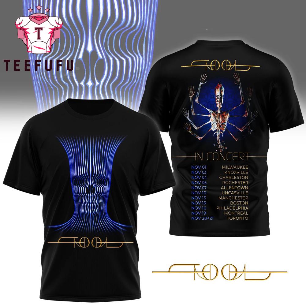 Tool Band Music in Concert 2026 3D Shirt