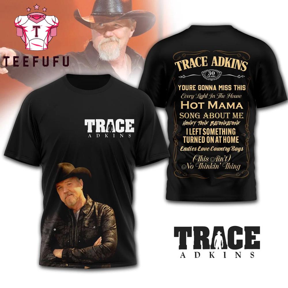 Trace Adkins Music Graphic Unisex 3D Shirt